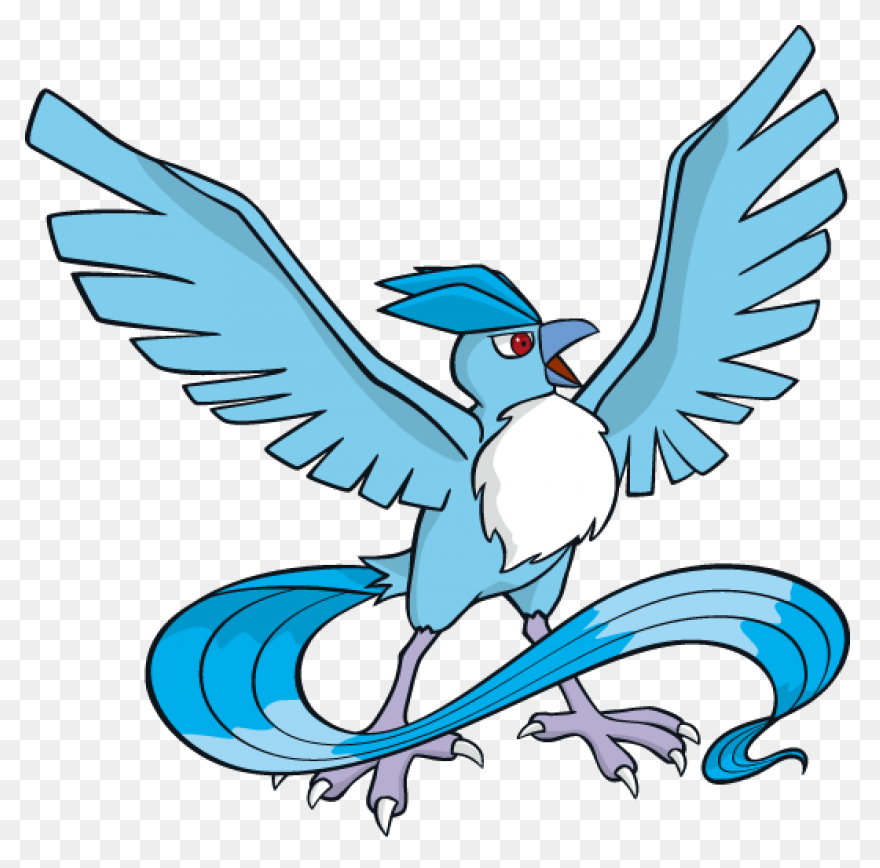 Articuno Transparent Shiny Clip Art