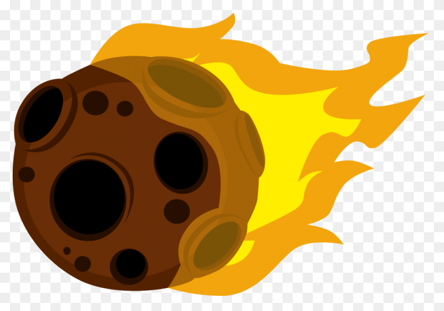 Download Meteor Png Asteroid Clipart - Asteroid