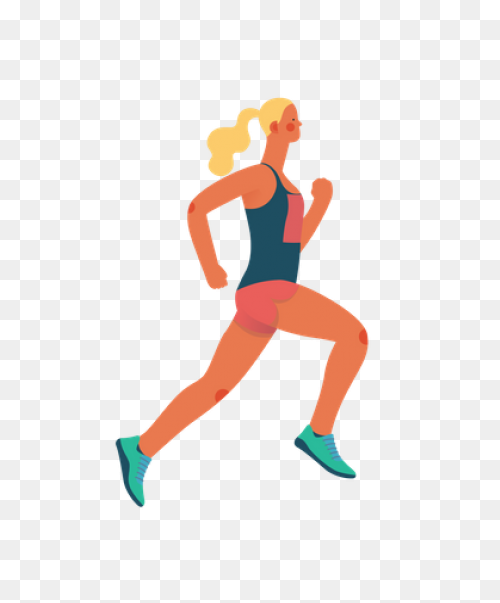 Best Premium Female Athlete Illustration - Athlete