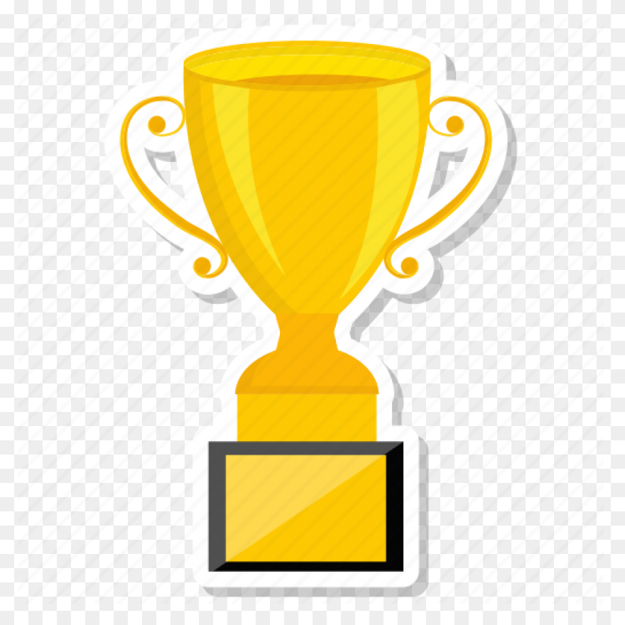 Golden Award - Trophy Clipart - Ful