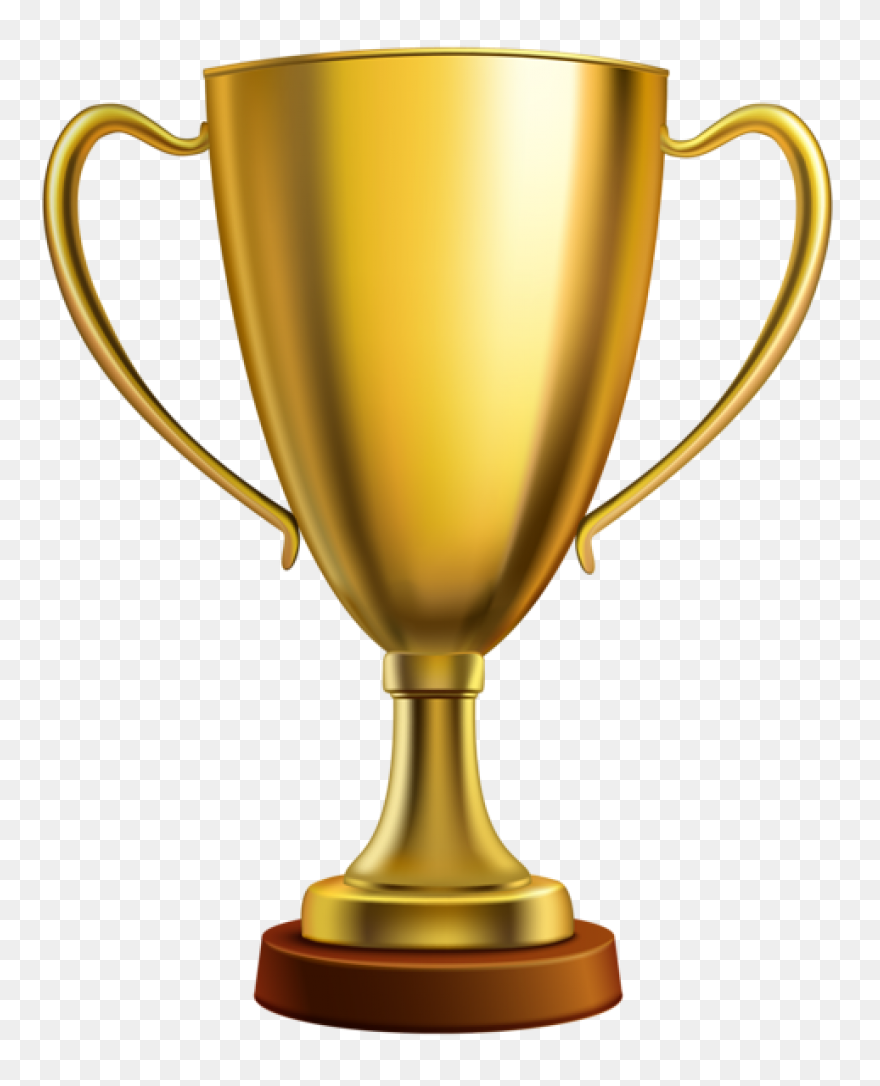 Golden Award - Trophy Clipart - Ful