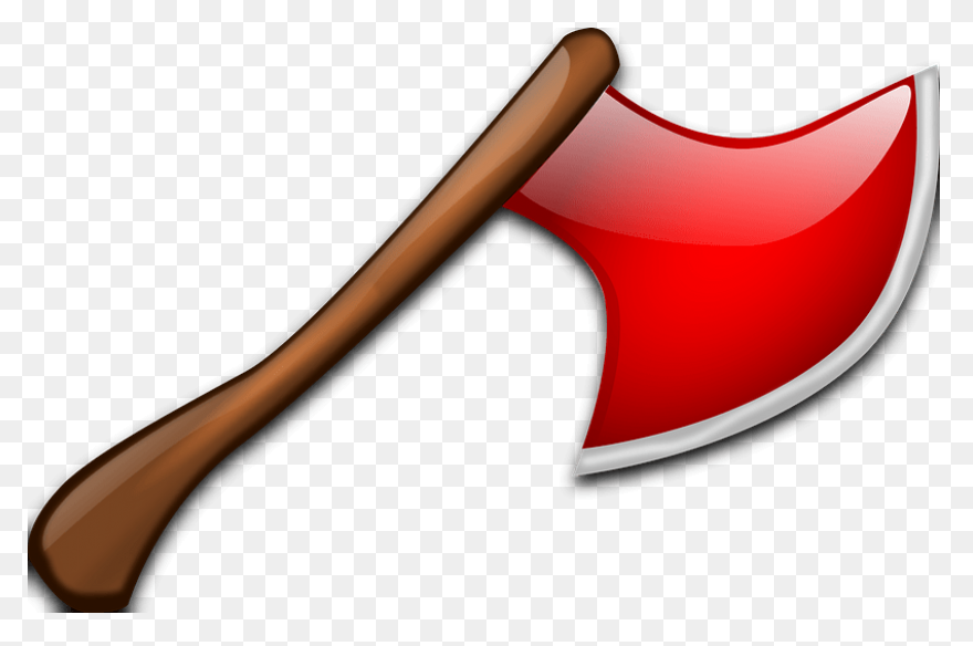 Red Axe Clipart. Free Download - Axe
