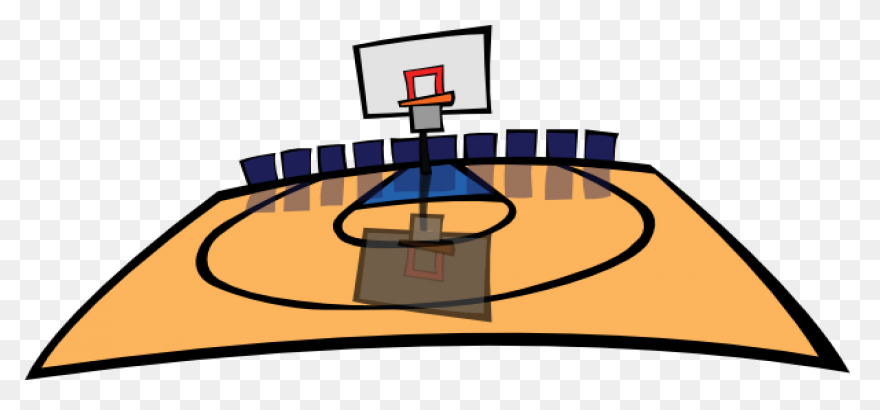 Free Basketball Court Clipart Download - Basketball Court