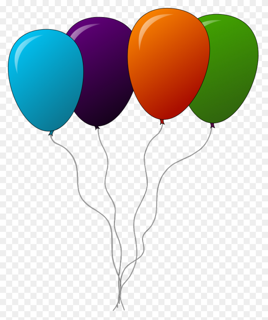 Balloons Clip Art Transparent Backg