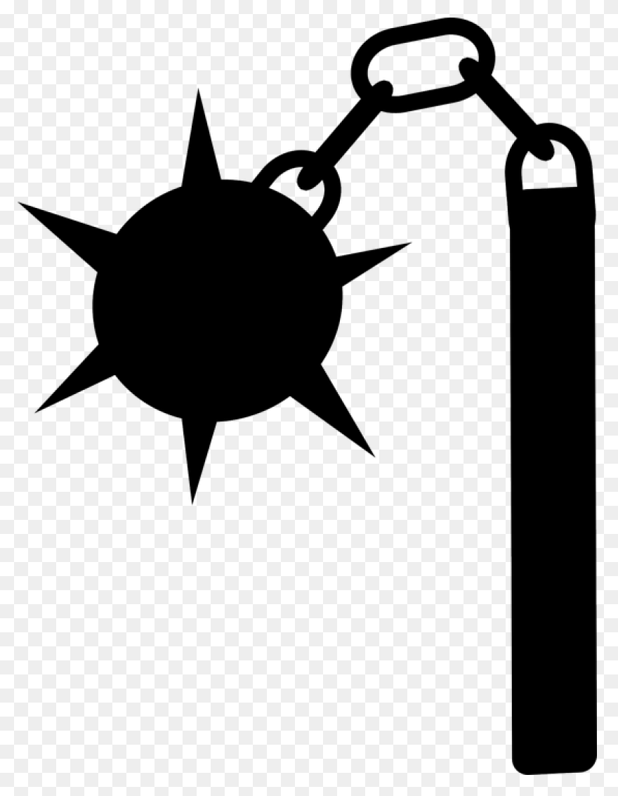 Mace Morning Star Flail Medieval - Ball And Chain