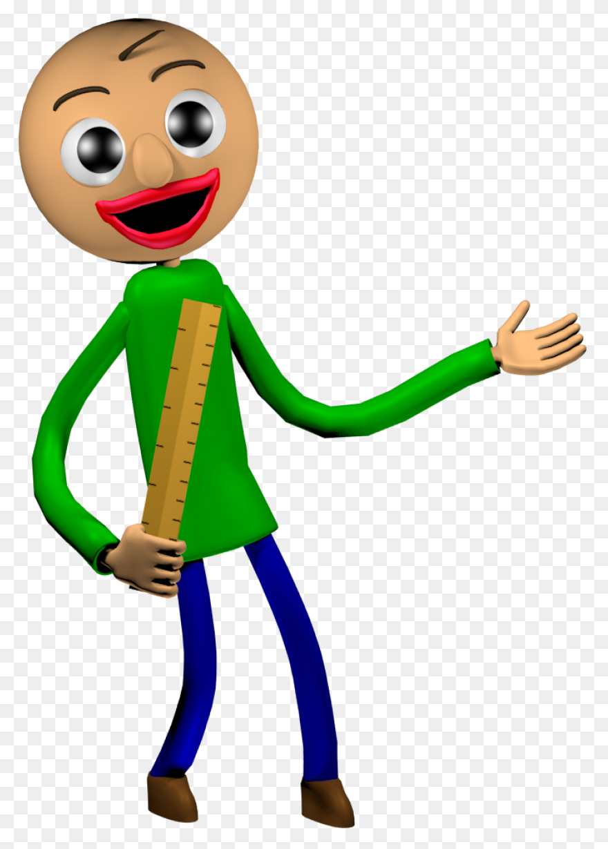 Baldi Full Body (Angry Version) By 