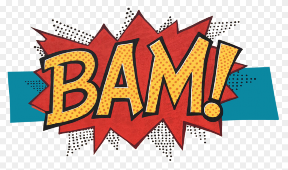Onomatopoeia Bam Clipart - Full Siz