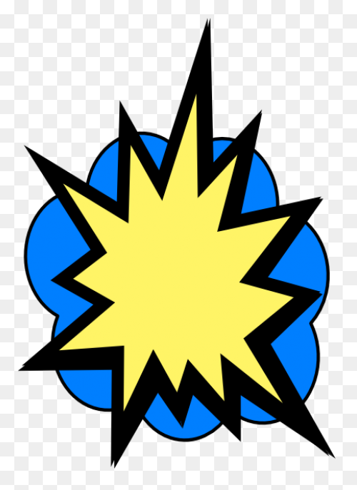 Onomatopoeia Bam Clipart - Full Siz