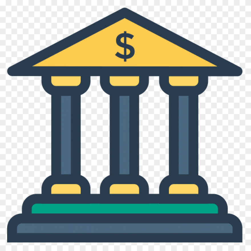 Bank Building - Free Buildings Icon