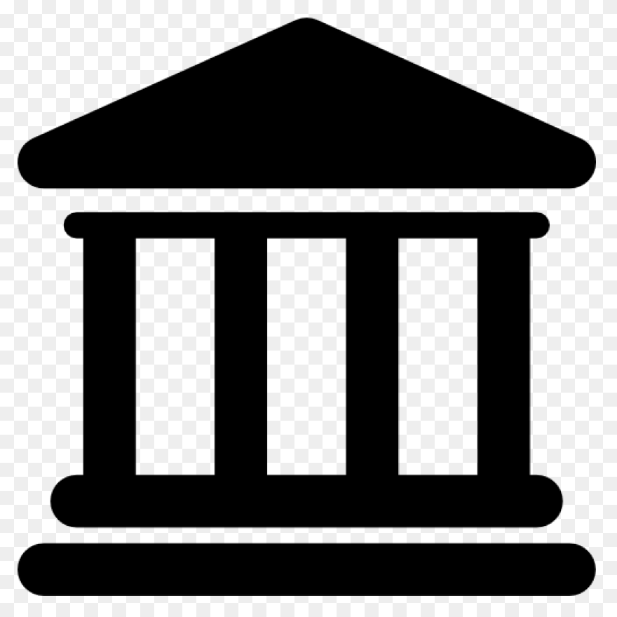 Bank Building Free Buildings Icons - Bank Icon