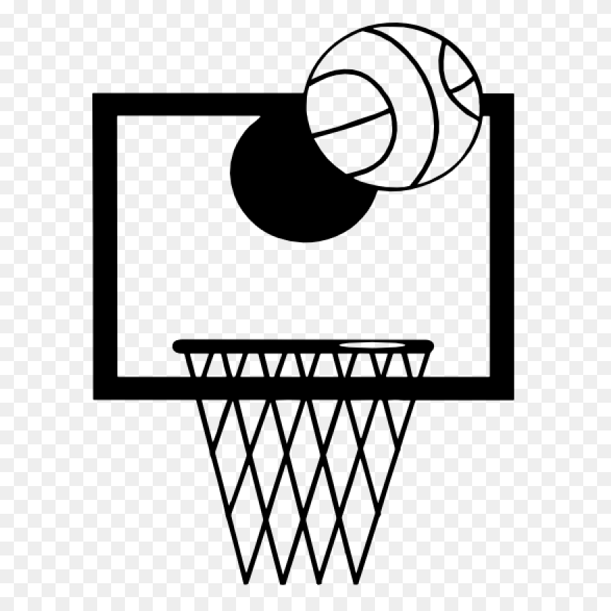  Background Basketball Hoop Clipart - Basketball Hoop