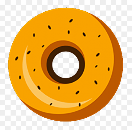 Graphic Free Download Bagel Clipart