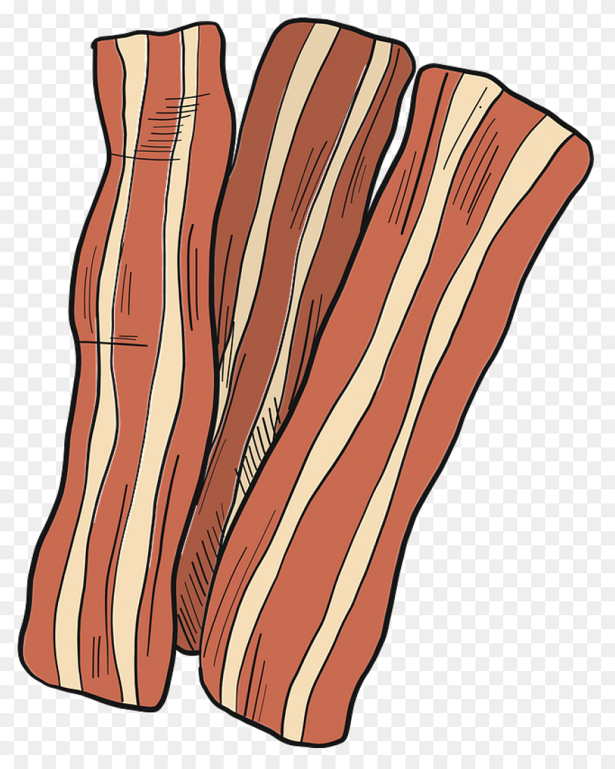 Bacon Ham Breakfast Clip Art - Baco