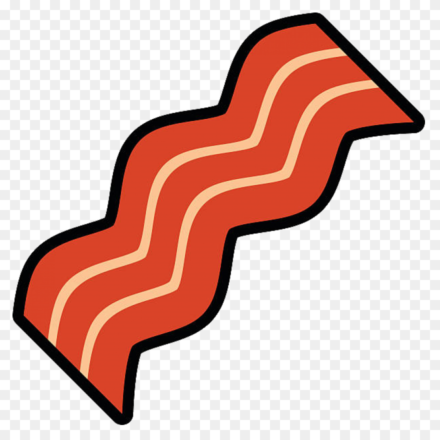 Bacon Ham Breakfast Clip Art - Baco