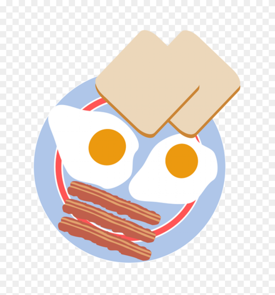 Bacon Ham Breakfast Clip Art - Baco