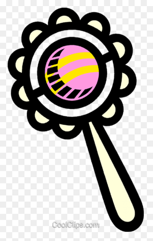 Baby Rattle Royalty Free Vector - Baby Rattle
