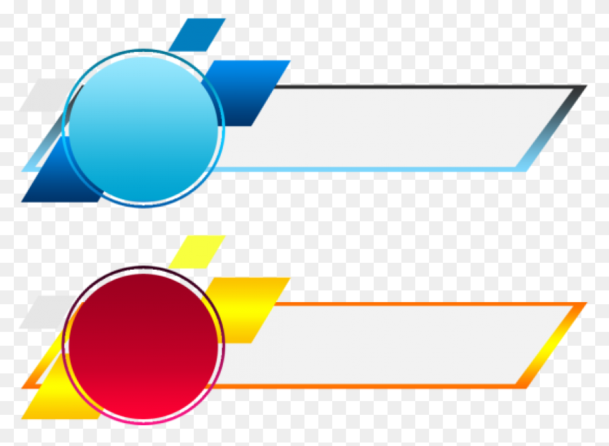 Latest Vector Banner Ribbon For - Banner Template