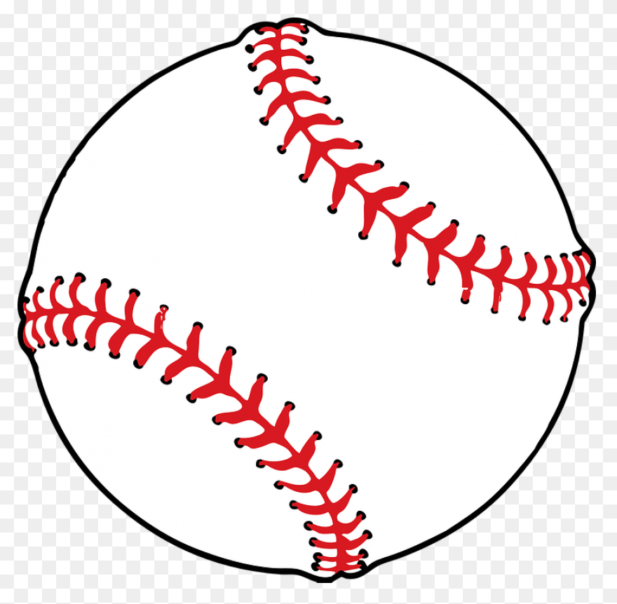 Baseball Stitches Softball - Free V