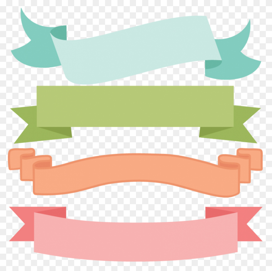 Ribbon Banner Png, Ribbon Transpare