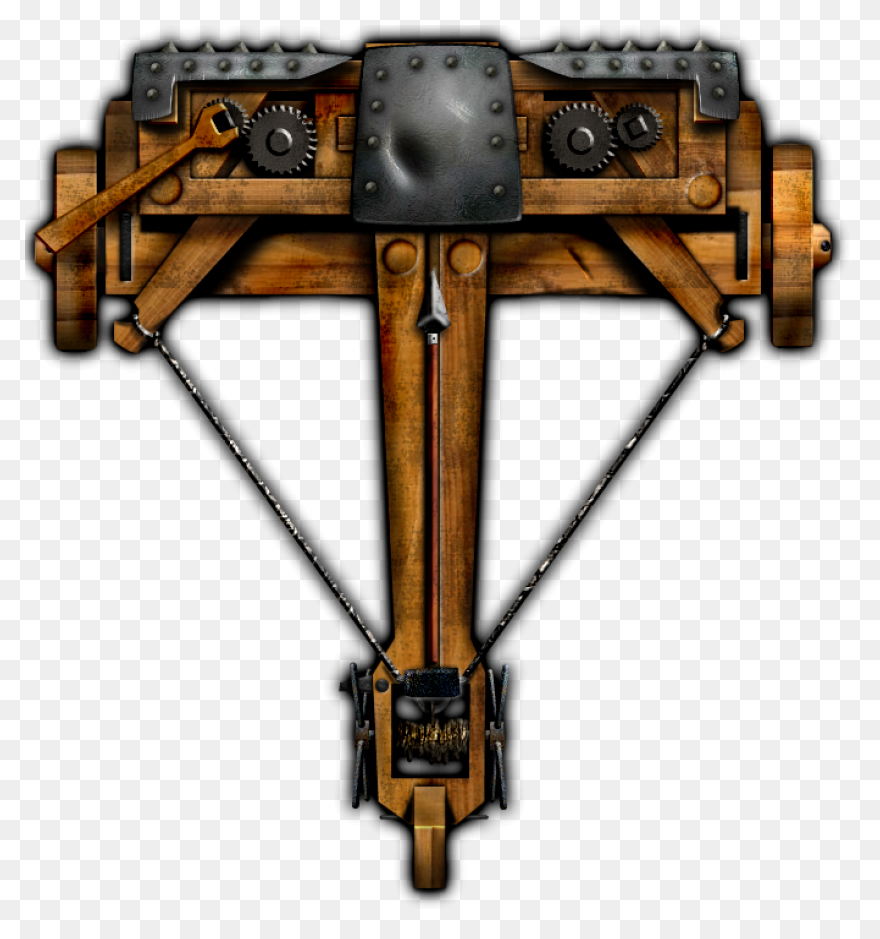 3D Ballista Catapult Transparent Pn