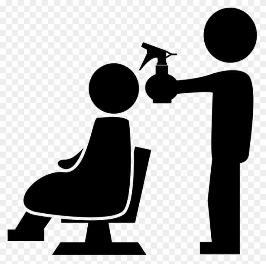 Barber - Barbershop Clipart - Full 