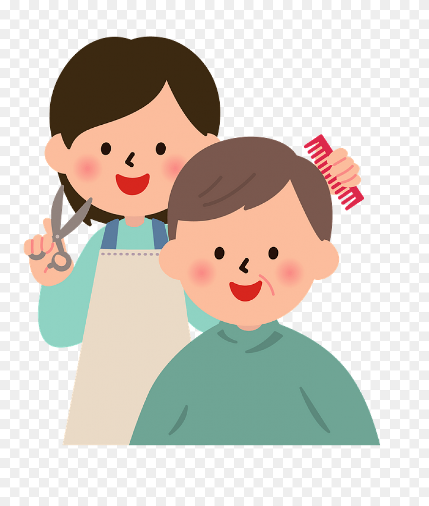 Barber - Barbershop Clipart - Full 