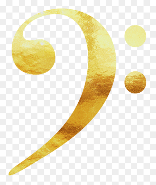 Free Bass Clef Transparent Backgrou
