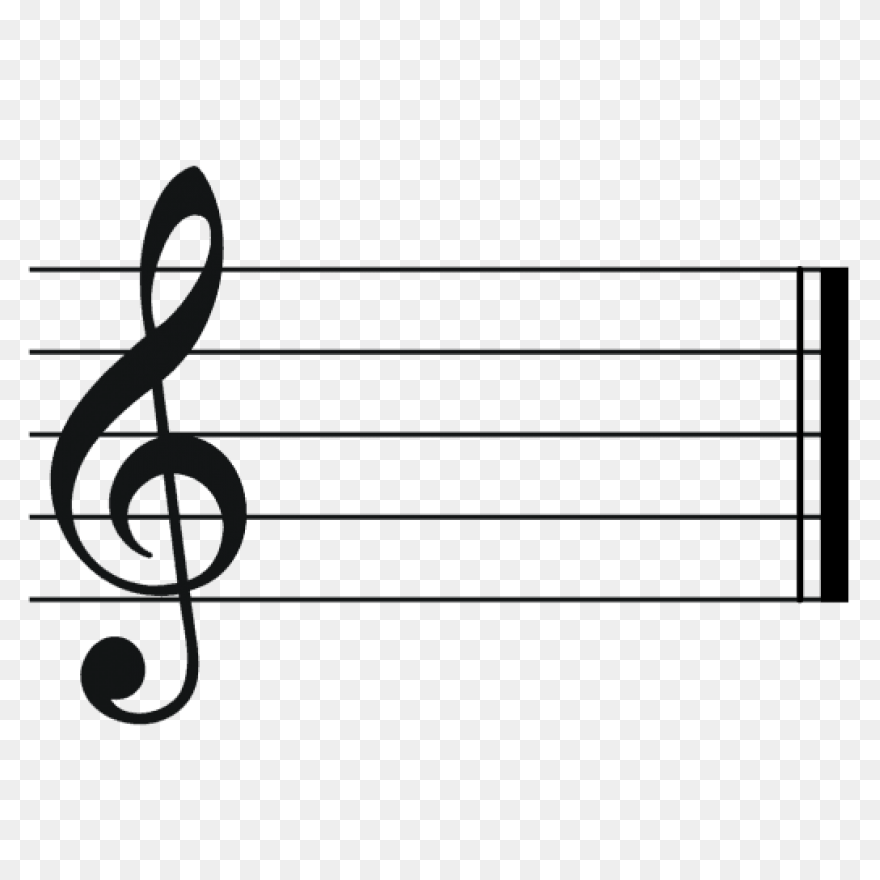 Free Bass Clef Transparent Backgrou