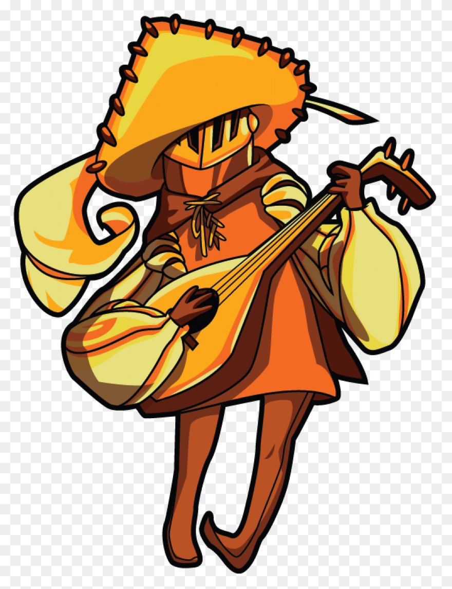 Artwork Png Clipart Shovel Knight - Bard