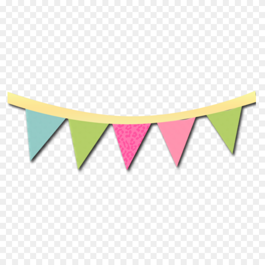 Bunting - Vector Banderines Clipart