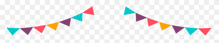 Bunting - Vector Banderines Clipart