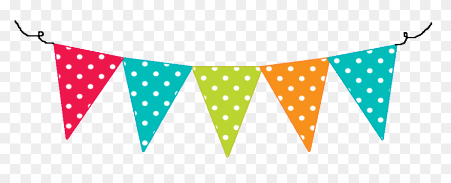 Bunting - Vector Banderines Clipart