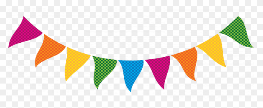 Bunting - Vector Banderines Clipart