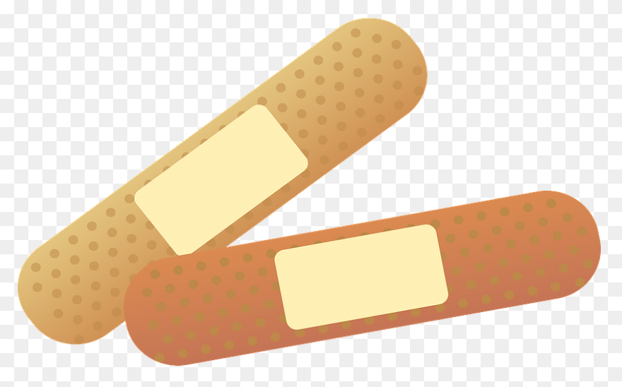 Transparent Bandage Pink - Band Aid