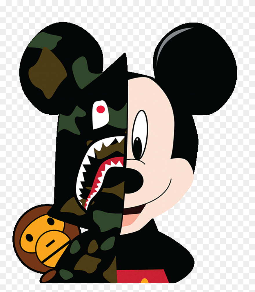 20 Bape Shark Logo - Icon Logo Desi