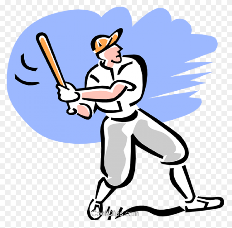 Free Baseball Player Clipart, Downl
