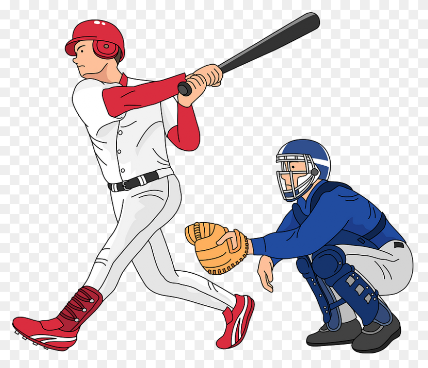 Free Baseball Player Clipart, Downl