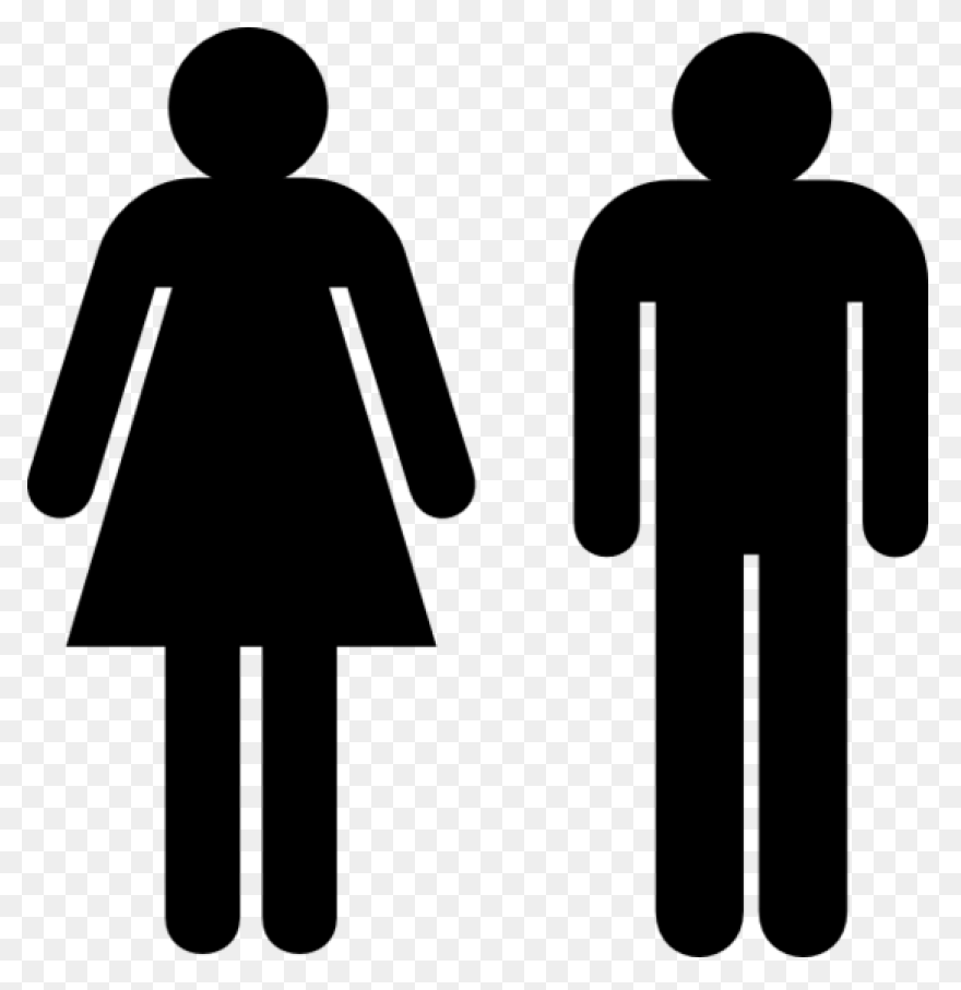 Ladies Bathroom Sign Vector Clip Ar