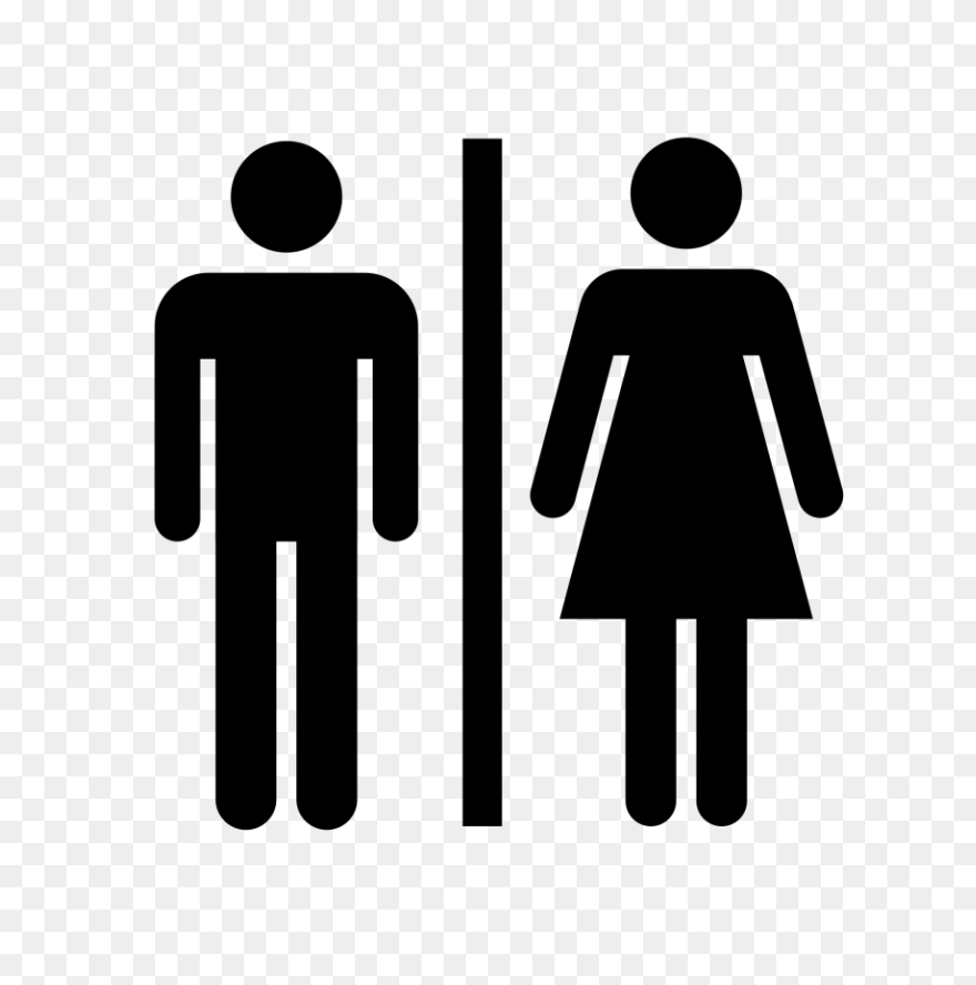 Ladies Bathroom Sign Vector Clip Ar
