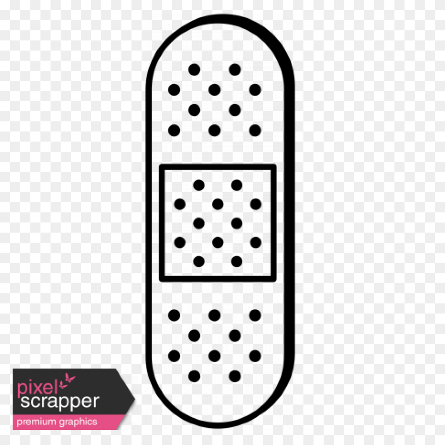 Band Aid 1 Illustration Template - Band Aid