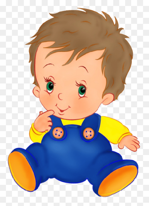 Download Baby Boy Cartoon Png - Bab