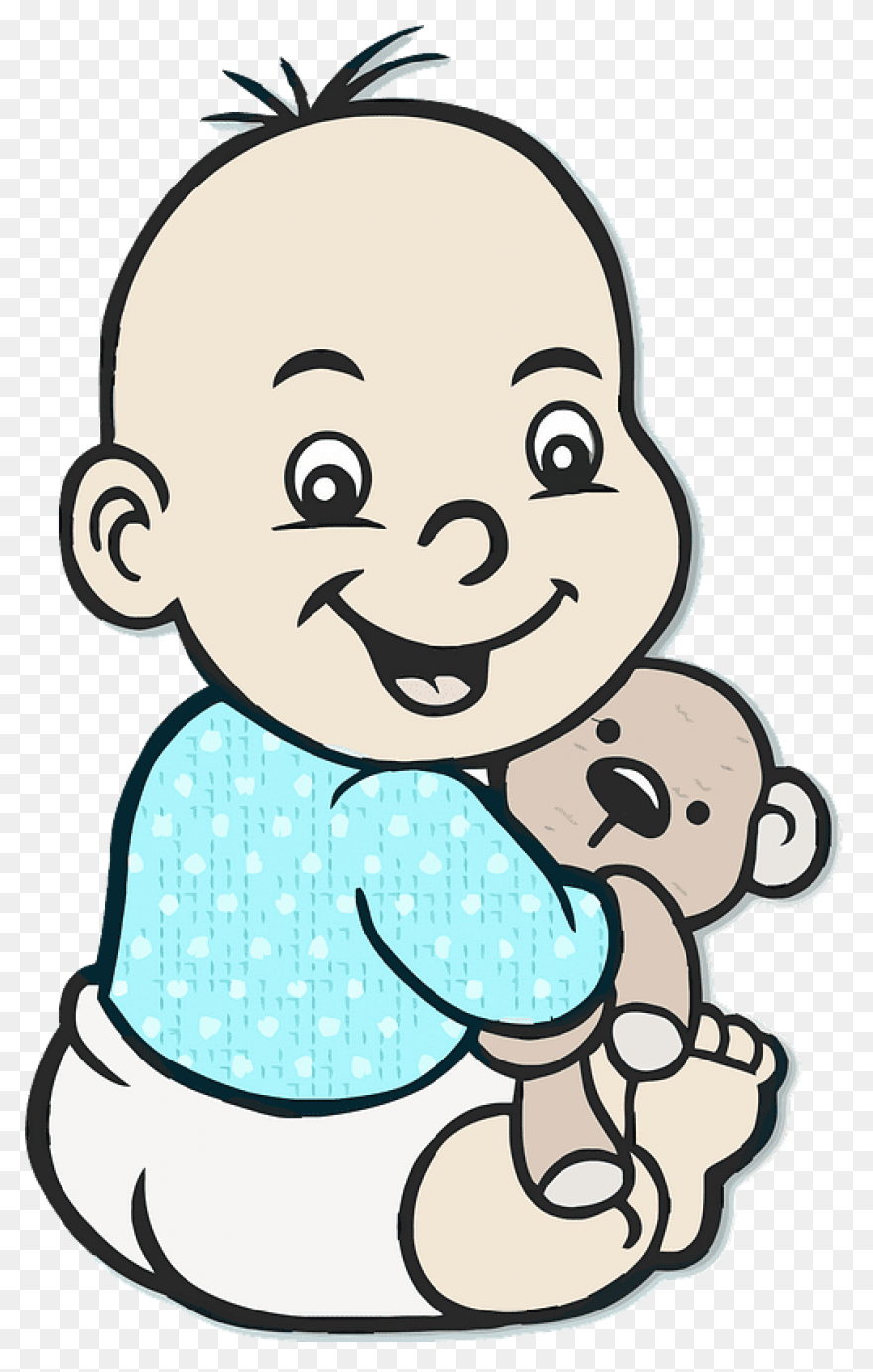 Download Baby Boy Cartoon Png - Bab