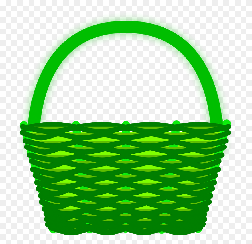 Easter Basket Clipart - 2016 Happy 