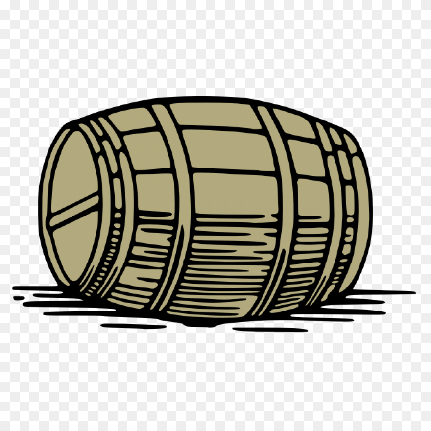 Clipart Wine Barrel  - Barrel