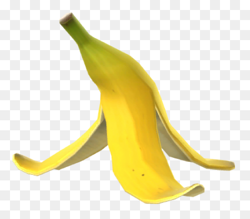 Banana Peel Clipart - Banana, Banan