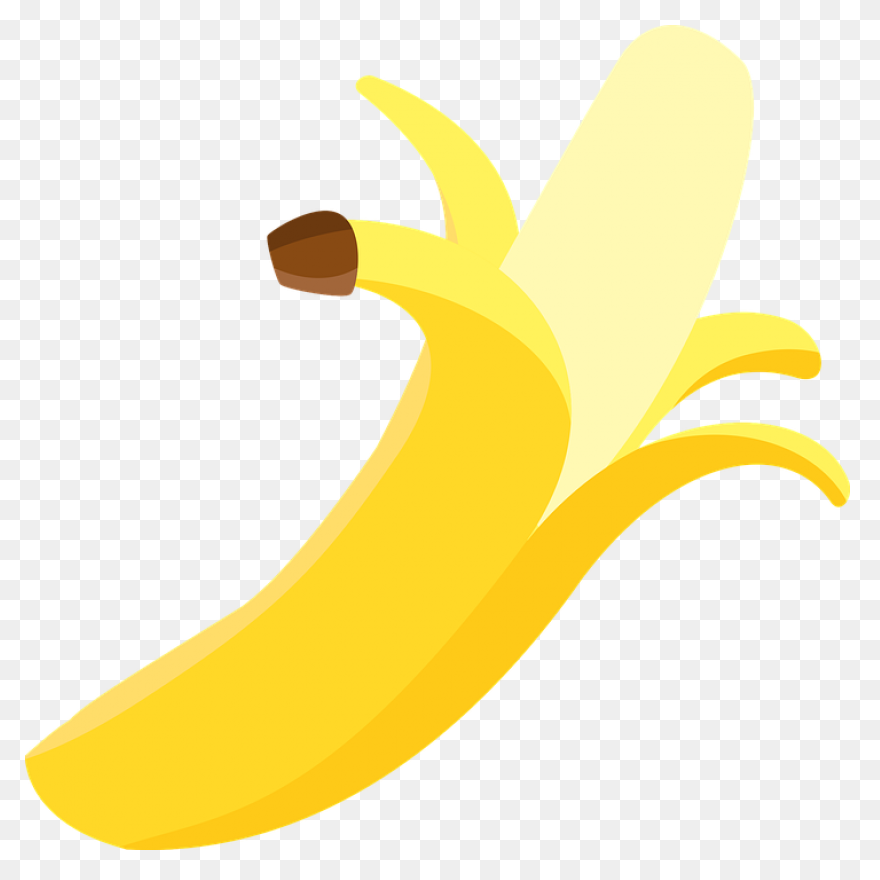 Banana Peel Clipart - Banana, Banan