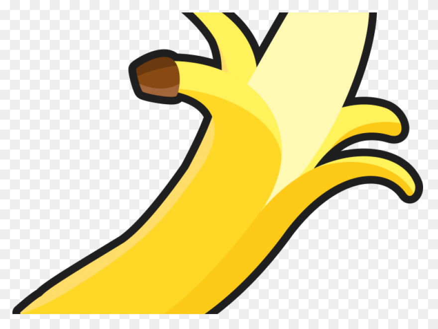 Banana Peel Clipart - Banana, Banan