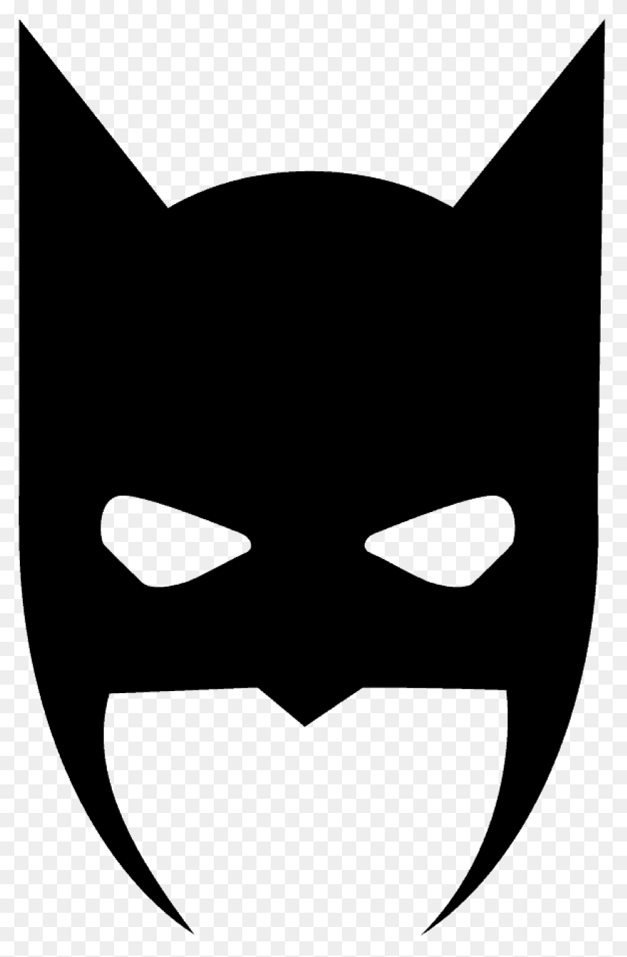 Free Batman Mask Silhouette, Downlo