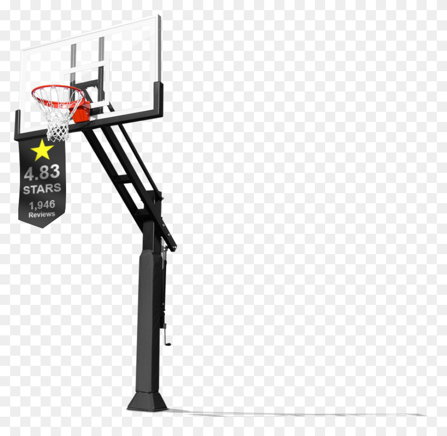 Basketball Backboard, Rim, And Net 