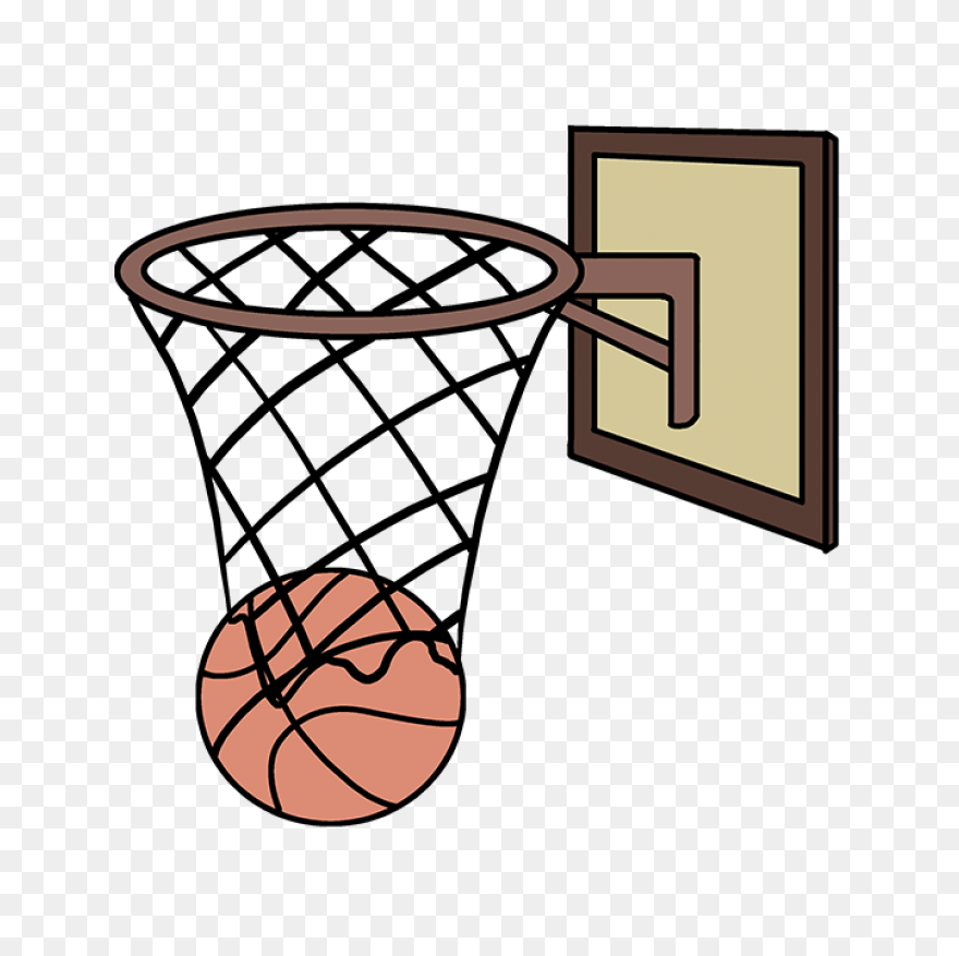 Basketball Backboard Rim And Net - Basketball Net